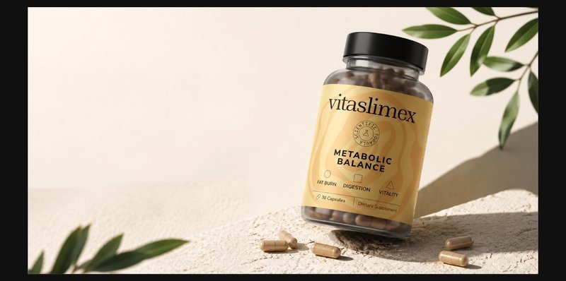 Flacon de Vitaslimex, complément alimentaire pour le soutien métabolique